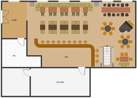 Small Restaurant Floor Plan Layout - floorplans.click