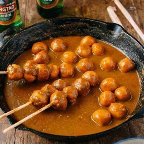 Hong Kong Curry Fish Balls - The Woks of Life