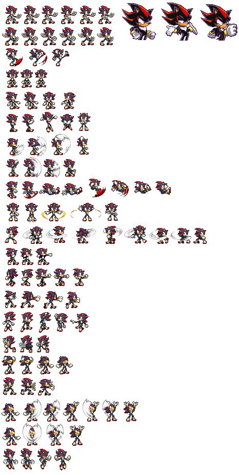 Shadow custom sprite by RudyTheFox on DeviantArt