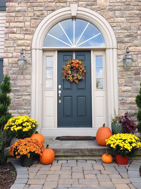 Fall Front Porch Decor No Mums