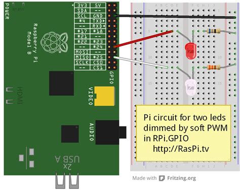 How to use soft PWM in RPi.GPIO 0.5.2a pt 2 – led dimming and motor ...