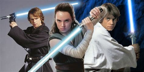 Star Wars: All 3 Of Luke Skywalker's Canon Lightsabers Explained