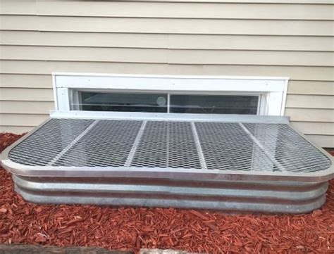 Metal Window Wells | Extremely Durable Galvanized Steel Wells