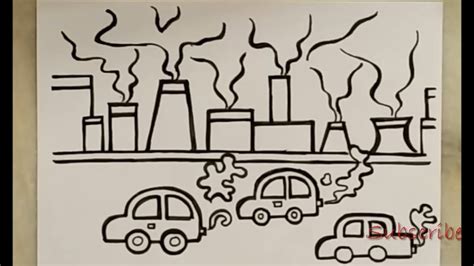 Environmental Pollution Drawing