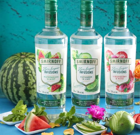 Smirnoff's New Fruit-Flavored Vodka Infusions Have ZERO Sugar — So Have ...