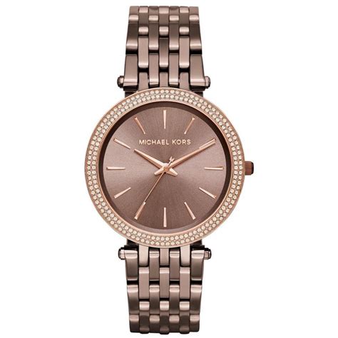 Michael Kors Ladies Brown Darci Watch MK3416 - Womens Watches from The ...