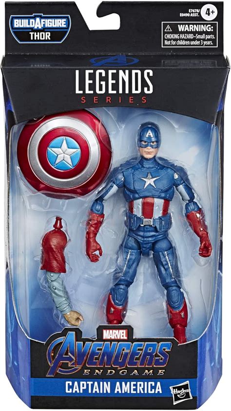 Hasbro Marvel Legends Series Avengers: Endgame Captain America Action ...