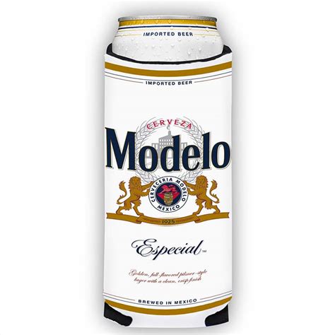 Modelo Especial White 24 Oz Beer Can Cooler