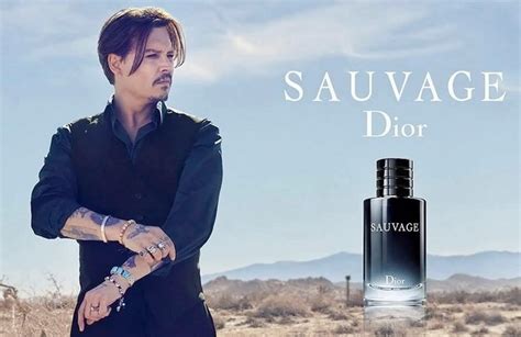 Johnny Depp unveils the new Christian Dior Sauvage