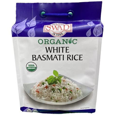 Aromatic Swad Organic White Basmati Rice | MirchiMasalay