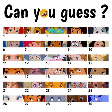 Guess the Disney characters | Disney characters, Cartoon tv, Gaming gifts