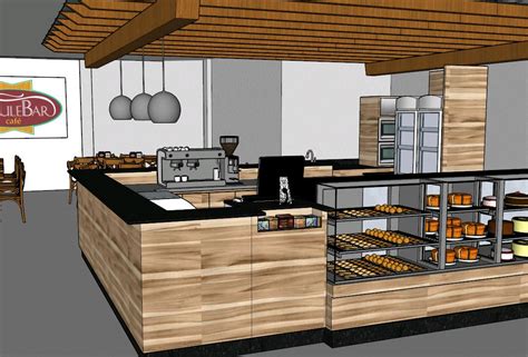 Bulevar - Cafe - 3D SKP Detail for SketchUp • Designs CAD