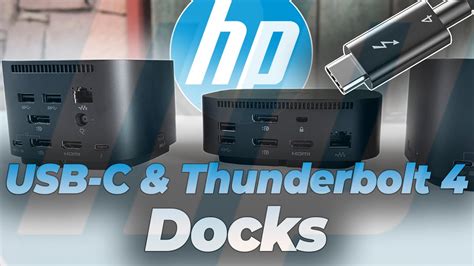 HP Docking Station Review - HP G4 & HP G5 - Thunderbolt 4/USB-C - YouTube