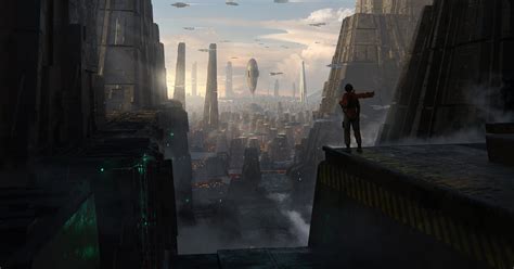 ArtStation - coruscant concept