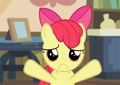 [HUGS] Apple Bloom -- Could ah' please have a hug? by ShutterflyEQD on DeviantArt