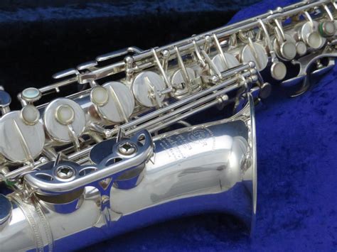 Selmer Super Balanced Action Silver Alto Saxophone 1951 Serial #48176