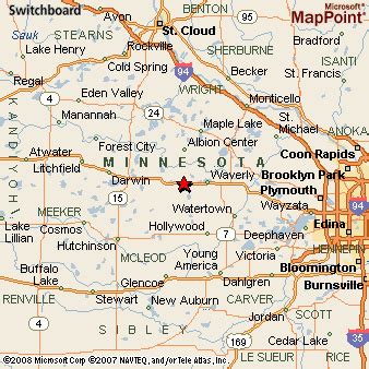 Howard Lake, Minnesota Area Map & More