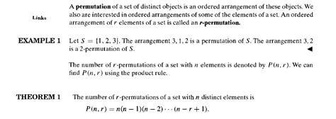 combinatorics - Permutations/combinations, number of elements and ways ...