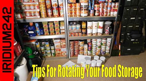 Prepper Tips For Rotating Your Food Storage! - YouTube