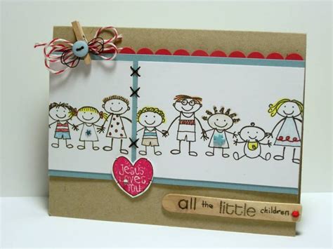 Jesus Loves the Little Children by Miss Minx at Splitcoaststampers