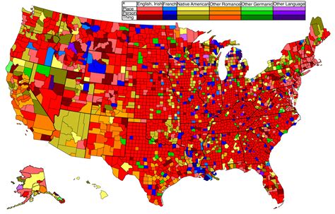 Map of US Counties and County Equivalents By Etymology : r/MapPorn