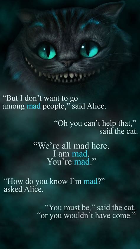 Image result for cheshire cat quotes | Alice and wonderland quotes ...