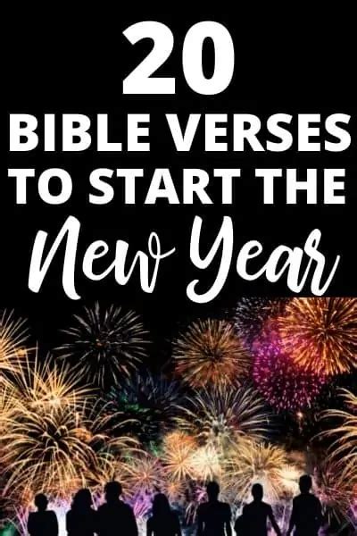 20 New Year Bible Verses to Start The New Year Right