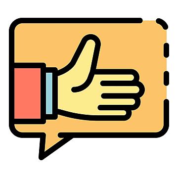 Thumbs Up Emoji Clipart Transparent Background, Thumb Up Product Review Icon, Critic, Thin ...