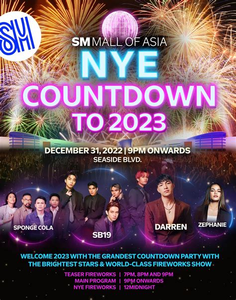 SM Mall of Asia New Year's Eve Countdown to 2023! | SM Supermalls