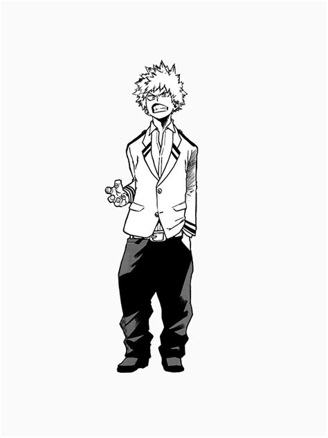 "angry bakugo katsuki" T-shirt for Sale by stridetwins | Redbubble | bakugo t-shirts - bakugo ...