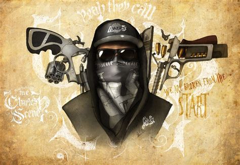 Charlie Scene Hollywood Undead #artwork Notes from the Underground #2K #wallpaper #hdwallpaper # ...