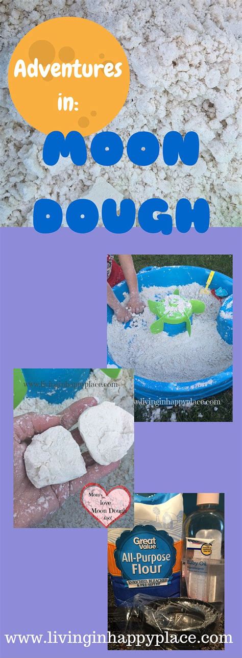 DIY Moon dough recipe. If the moon is made of this stuff, put me on a space ship! Two ingredient ...