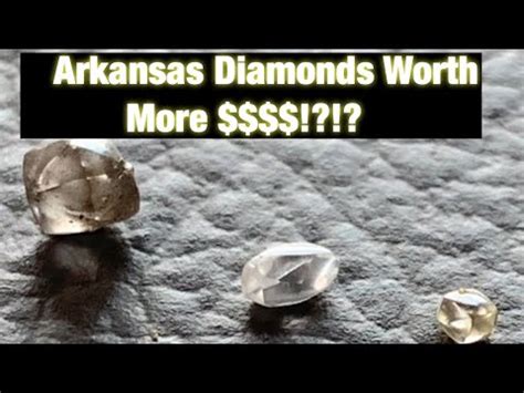 💰💎 How much are Arkansas Diamonds Worth?!? - YouTube