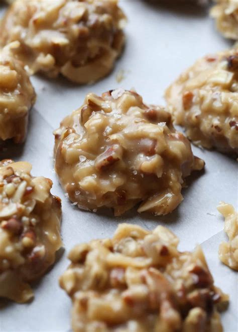 No Bake Coconut Praline Cookies | Easy & Quick Coconut Cookie Recipe