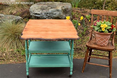 Updating an Antique Drop Leaf Table Into a Tea or Bar Cart. Brown Furniture, Recycled Furniture ...