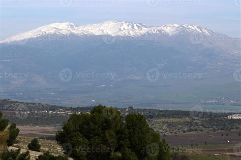 Mount Hermon is located on the border of Israel, Syria and Lebanon ...