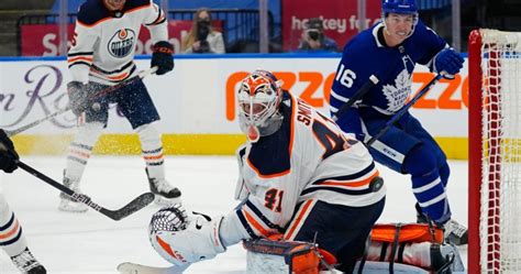 Edmonton Oilers end road trip with loss to the Leafs - Edmonton | Globalnews.ca