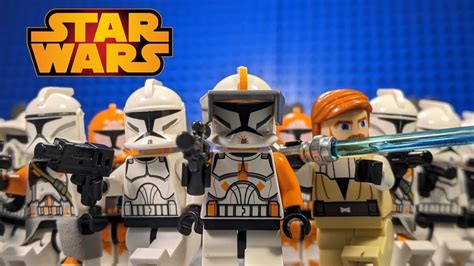 LEGO Star Wars The Battle of Ord Mantell/Clone Wars brickfilm - YouTube