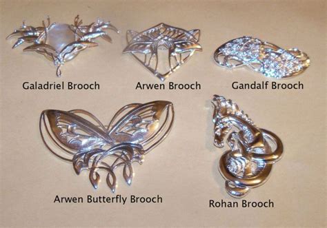 Lord of the Rings Arwen - Butterfly - Galadriel - Gandalf - Rohan brooch | eBay | Lord of the ...