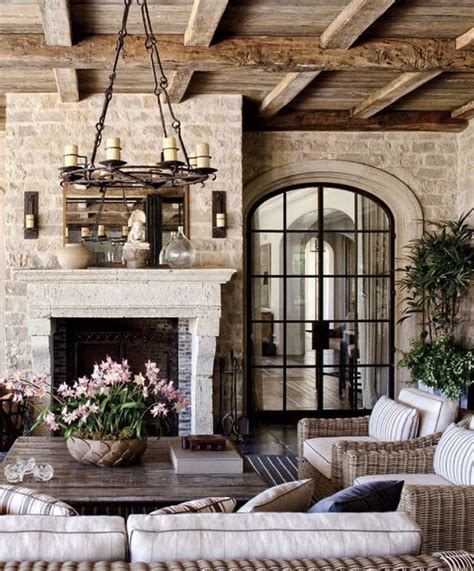 Pin by Kriztofre M on Living Room - Lounge | House design, Country fireplace, French country ...