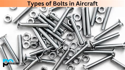 5 Types of Bolts Used in Aircraft