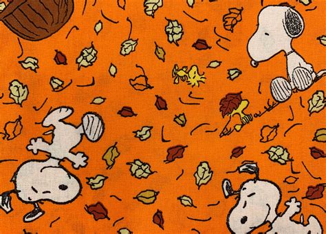 Snoopy Fall Leaves Face Mask - iMagicon - Minot ND USA