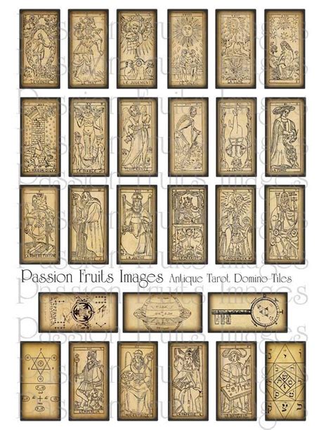 Diy Tarot Cards Template