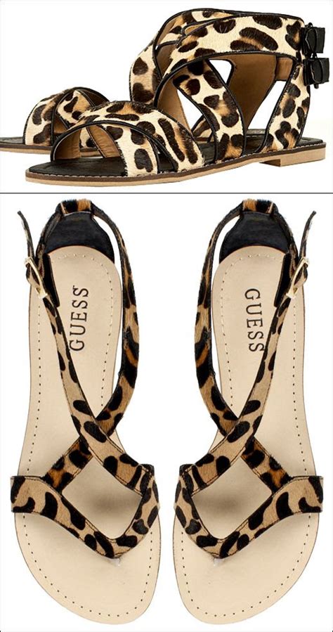 Le Fashion: LEOPARD PRINT SANDALS