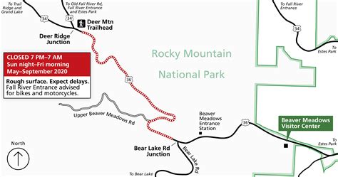 Major Road Work In Rocky Mountain National Park Will Require Nightly Closures On 3 Mile Section ...