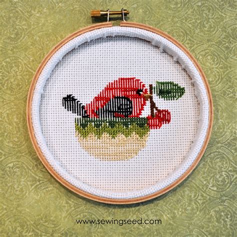 Sewingseed: Framing your needlework in a hoop