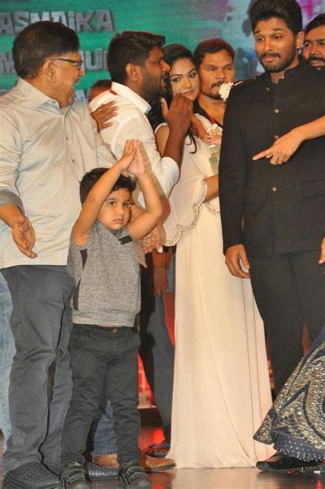 Allu Arjun's son, Ayaan stole the superstar's thunder with his cute ...