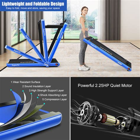 2-in-1 Folding Treadmill with Bluetooth Speaker | Bluetooth Treadmill – Relaxe