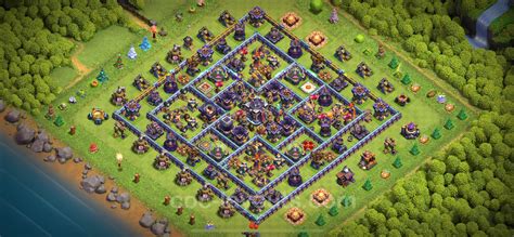 Trophy (Defense) Base TH15 with Link, Legend League, Hybrid - Clash of Clans 2024 - Town Hall ...