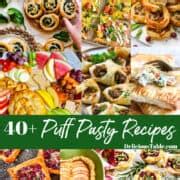 40 Puff Pastry Appetizer Recipes - Delicious Table